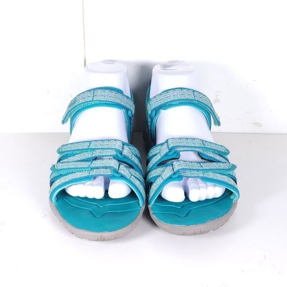 Teva Women's Tirra US6 Blue Flat Trail Hiking Strappy Sport Sandals Shoes - Picture 3 of 15